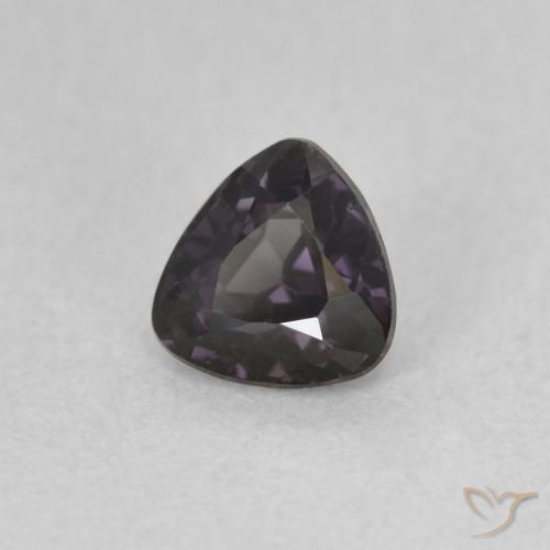 9,17 ctw natürlicher Blackish Violet Spinell, Trillion, VVS-VS