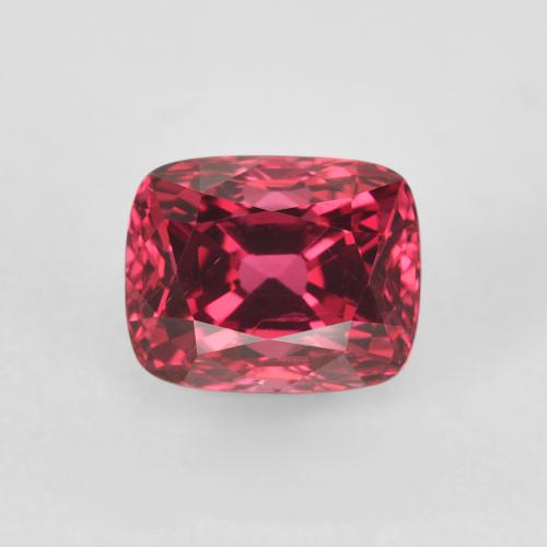 1.46ct Natürlicher tiefrot Spinell, Kissen, VVS-VS