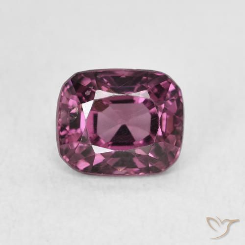 1.31ct Natürlicher Sangria Lila Spinell, Kissen, VS