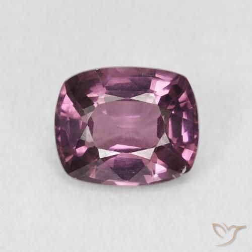 1.24ct Natürlicher tieflila Spinell, Kissen, VS