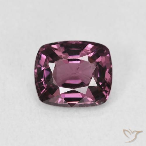 1.04ct Natürlicher Sangria Lila Spinell, Kissen, VS, Photo A