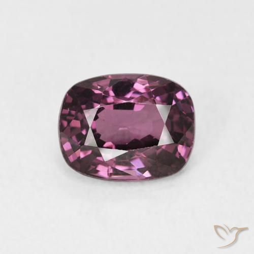 1.24ct Natürlicher rötlich-lila Spinell, Kissen, VVS-VS, Photo A