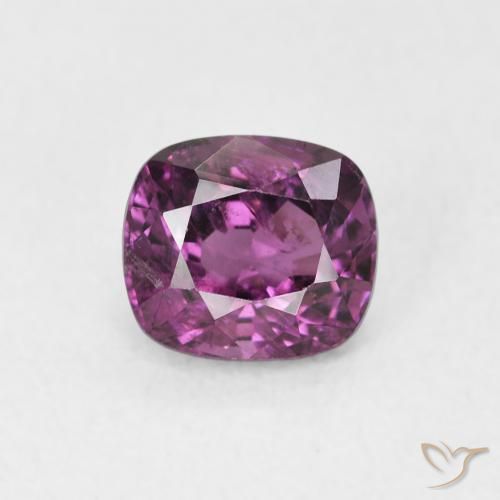1.10ct Natürlicher tieflila Spinell, Kissen, VS