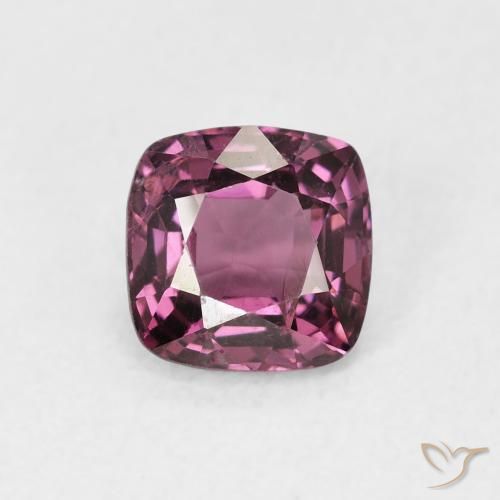 1.01ct Natürlicher Medium Dark-Purple Spinell, Kissen, VS