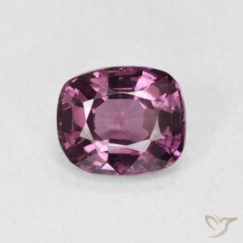 1.07ct Natürlicher tieflila Spinell, Kissen, VS