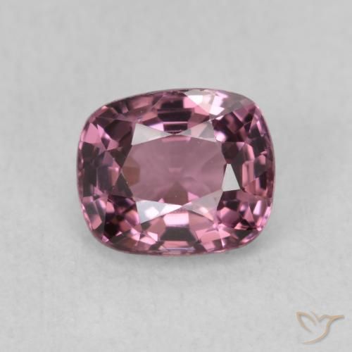 1.05ct Natürlicher Medium Dark-Purple Spinell, Kissen, VVS-VS