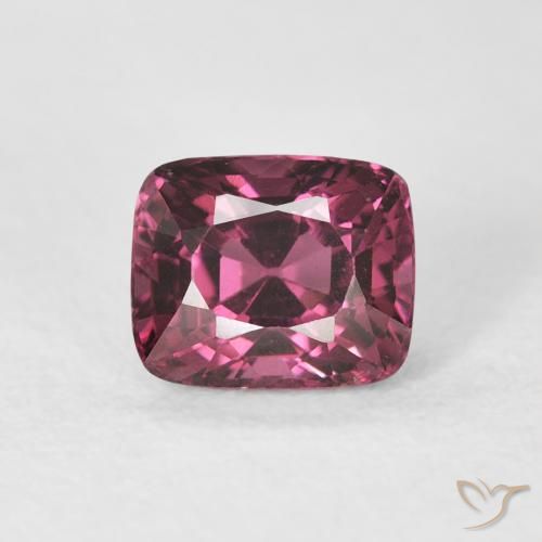 1.03ct Natürlicher Himbeerrot Spinell, Kissen, VS, Photo A
