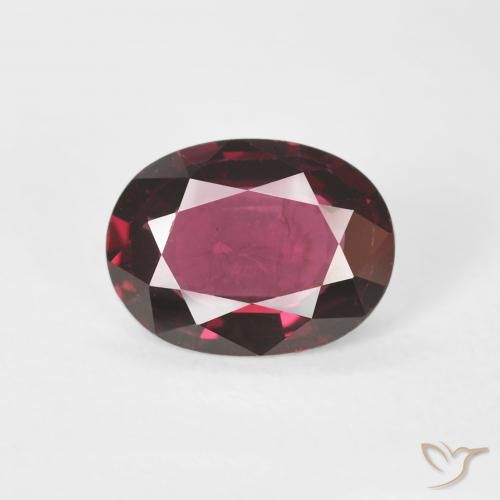 1.00ct Natürlicher Mittelviolett Spinell, Oval, VS