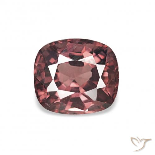 1.00ct tiefrot Spinell, Kissen, VVS-VS