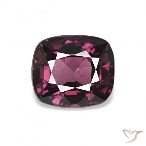 1.17ct dunkellila Spinell, Kissen, VVS-VS
