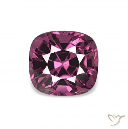1.12ct rötlich-lila Spinell, Kissen, VVS-VS