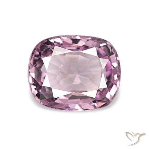 0.99ct rötlich-lila Spinell, Kissen, VS