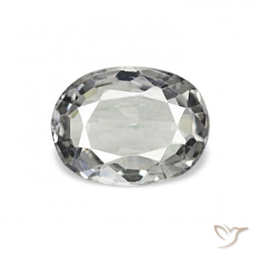 0.56ct Hellgrau Spinell, Oval, VS