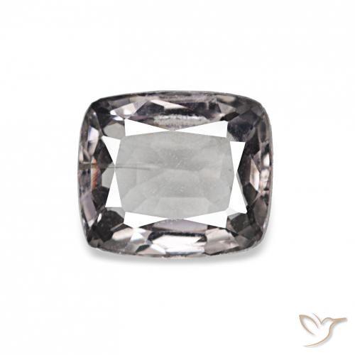 0.73ct Sehr helles Grau Spinell, Kissen, VVS-VS
