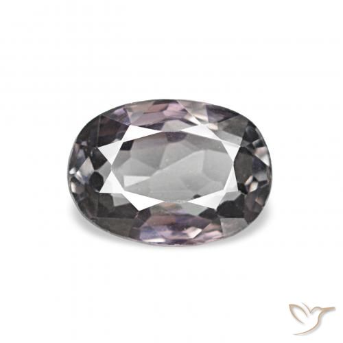 0.62ct Purplish Grey Spinell, Oval, VVS-VS