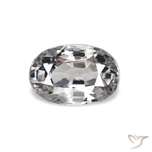 0.77ct Hellgrau Spinell, Oval, VS