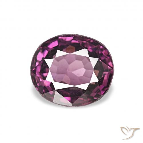 0.81ct Boysenberry Purple Spinell, Oval, VVS-VS
