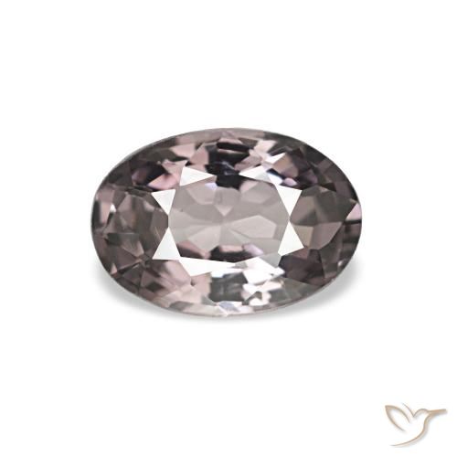 0.57ct Light Greyish Purple Spinell, Oval, VVS-VS