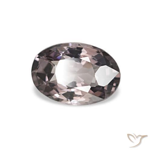 9,17 ctw natürlicher Light Greyish Purple Spinell, Oval, VVS-VS