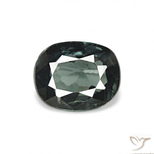 0.63ct Mittelgrün Spinell, Kissen, VVS-VS