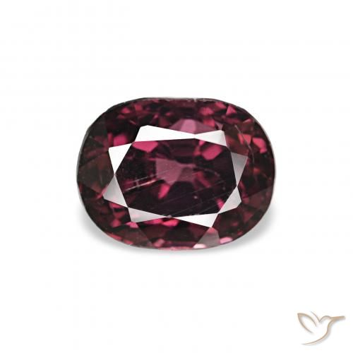 0.79ct tieflila Spinell, Kissen, VS