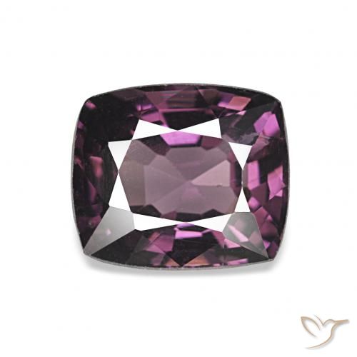 1.82ct dunkellila Spinell, Kissen, VVS-VS