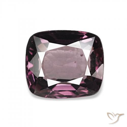1.76ct dunkellila Spinell, Kissen, VS