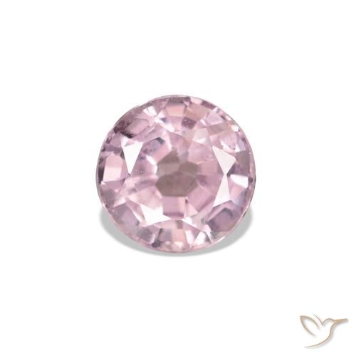 0.56ct hellrose-rosa Spinell, Runden, VVS-VS