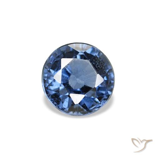 0.21ct Navy blau Spinell, Runden, VS
