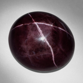 159,09 ctw natürlicher roter Stern-Granat, Oval Schliff, Lichtundurchlässig