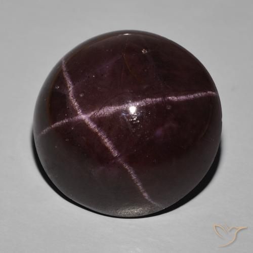 9,17 ctw natürlicher dunkelrot Sterngranat, Oval, Lichtundurchlässig