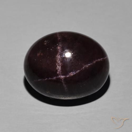 14.23ct Natürlicher Mahagonirot Sterngranat, Oval, Lichtundurchlässig