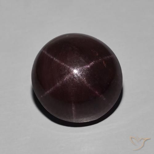 10.78ct Natürlicher dunkelrot Sterngranat, Oval, Lichtundurchlässig