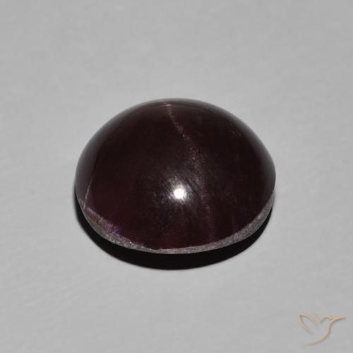 9,17 ctw natürlicher dunkelrot Sterngranat, Oval, Lichtundurchlässig