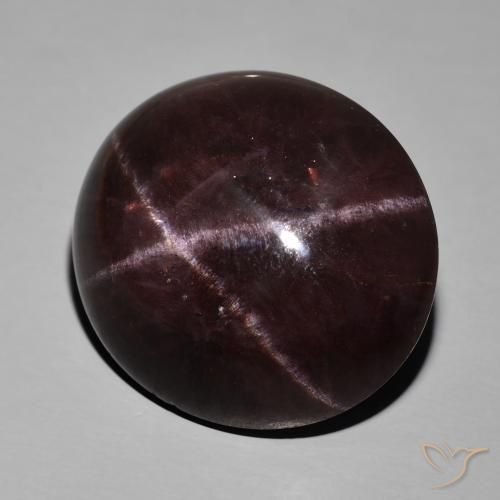 9,17 ctw natürlicher dunkelrot Sterngranat, Oval, Lichtundurchlässig