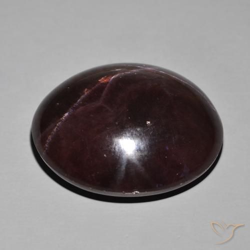 9,17 ctw natürlicher dunkelrot Sterngranat, Oval, Lichtundurchlässig