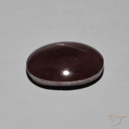 9,17 ctw natürlicher dunkelrot Sterngranat, Oval, Lichtundurchlässig