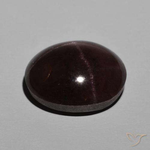 9,17 ctw natürlicher dunkelrot Sterngranat, Oval, Lichtundurchlässig