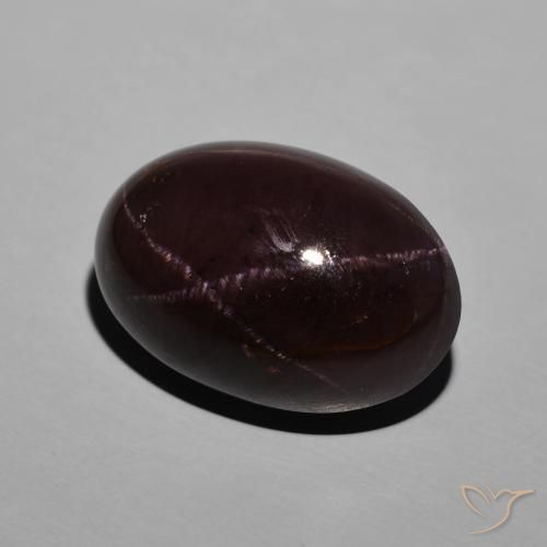 9,17 ctw natürlicher Mahagonirot Sterngranat, Oval, Lichtundurchlässig