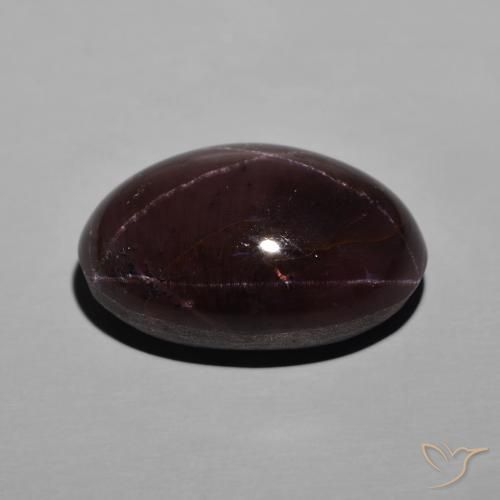 9,17 ctw natürlicher Mahagonirot Sterngranat, Oval, Lichtundurchlässig