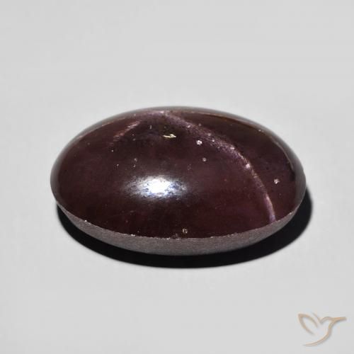 9,17 ctw natürlicher dunkelrot Sterngranat, Oval, Lichtundurchlässig