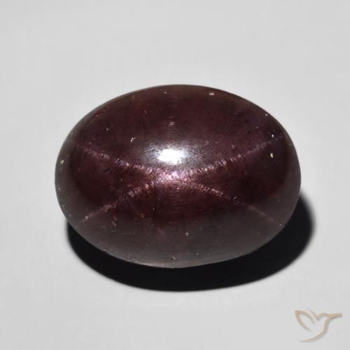 11.80ct Natürlicher Mahagonirot Sterngranat, Oval, Lichtundurchlässig