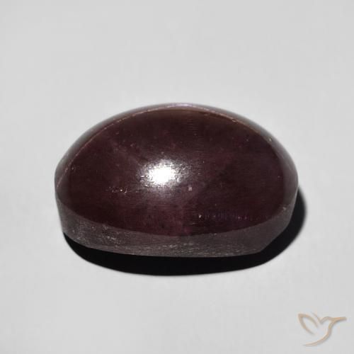 9,17 ctw natürlicher Mahagonirot Sterngranat, Oval, Lichtundurchlässig