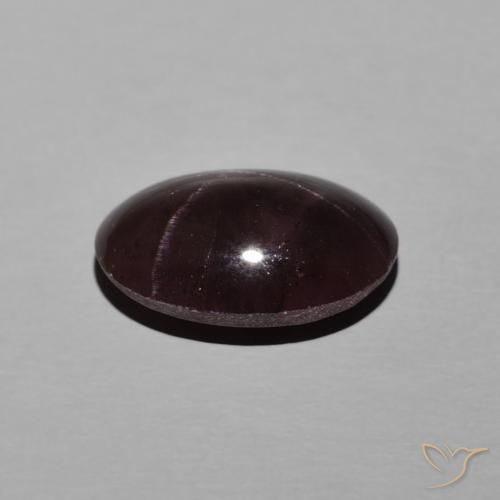 9,17 ctw natürlicher dunkelrot Sterngranat, Oval, Lichtundurchlässig