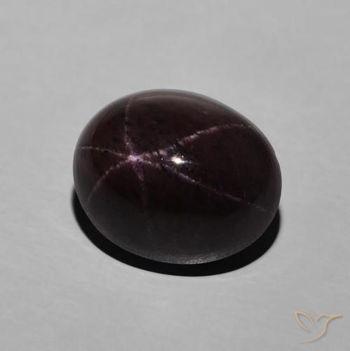 7,65 ctw natürlicher roter Stern-Granat, Oval Schliff, Lichtundurchlässig