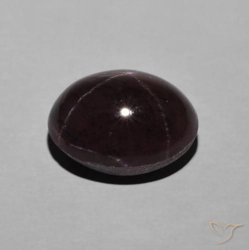 7,65 ctw natürlicher roter Stern-Granat, Oval Schliff, Lichtundurchlässig