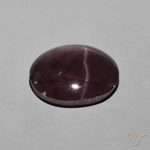 9,17 ctw natürlicher dunkelrot Sterngranat, Oval, Lichtundurchlässig