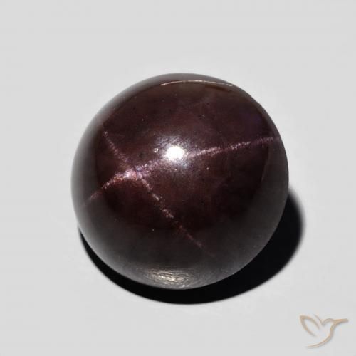 9,17 ctw natürlicher Mahagonirot Sterngranat, Oval, Lichtundurchlässig
