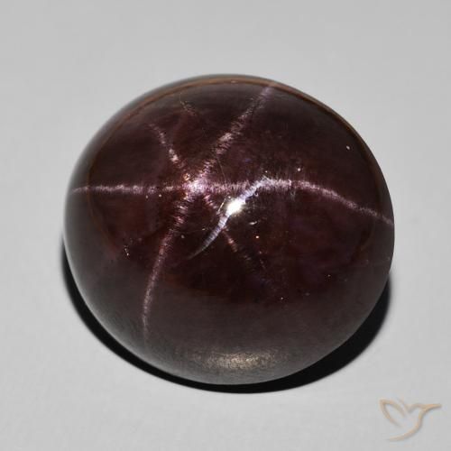 9,17 ctw natürlicher Mahagonirot Sterngranat, Oval, Lichtundurchlässig