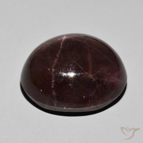 9,17 ctw natürlicher Mahagonirot Sterngranat, Oval, Lichtundurchlässig